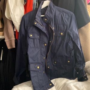 Jcrew navy blue jacket medium